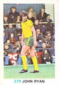 1977-78 FKS Publishers Soccer Stars #278 John Ryan Front