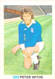 1977-78 FKS Publishers Soccer Stars #292 Peter Withe Front