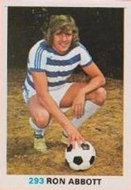 1977-78 FKS Publishers Soccer Stars #293 Ron Abbott Front