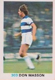 1977-78 FKS Publishers Soccer Stars #303 Don Masson Front