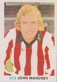 1977-78 FKS Publishers Soccer Stars #313 John Mahoney Front