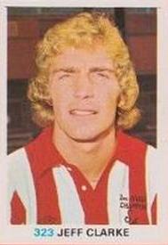 1977-78 FKS Publishers Soccer Stars #323 Jeff Clarke Front