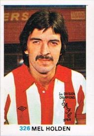 1977-78 FKS Publishers Soccer Stars #326 Mel Holden Front