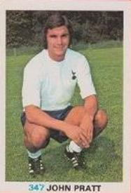 1977-78 FKS Publishers Soccer Stars #347 John Pratt Front