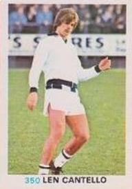 1977-78 FKS Publishers Soccer Stars #350 Len Cantello Front