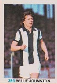 1977-78 FKS Publishers Soccer Stars #353 Willie Johnston Front
