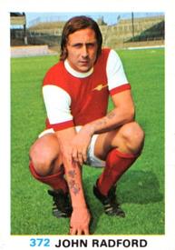 1977-78 FKS Publishers Soccer Stars #372 John Radford Front