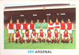 1977-78 FKS Publishers Soccer Stars #389 Arsenal Front