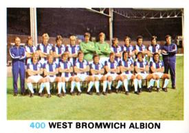 1977-78 FKS Publishers Soccer Stars #400 West Bromwich Albion Front