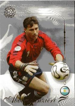 2007 Futera World Football Foil #1 Roberto Abbondanzieri Front