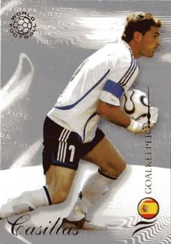 2007 Futera World Football Foil #3 Iker Casillas Front