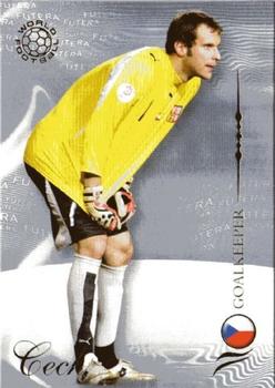 2007 Futera World Football Foil #4 Petr Cech Front