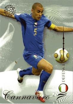 2007 Futera World Football Foil #21 Fabio Cannavaro Front