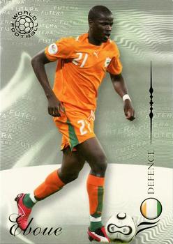 2007 Futera World Football Foil #26 Emmanuel Eboue Front
