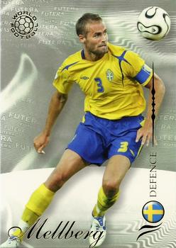 2007 Futera World Football Foil #42 Olof Mellberg Front