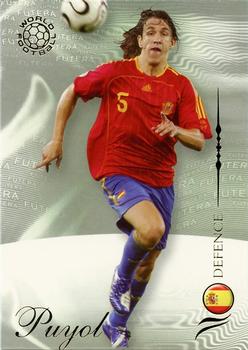 2007 Futera World Football Foil #50 Carles Puyol Front