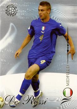 2007 Futera World Football Foil #75 Daniele De Rossi Front