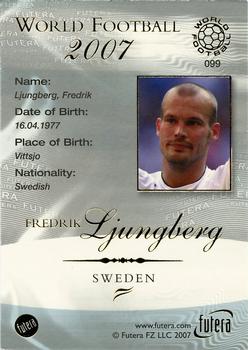 2007 Futera World Football Foil #99 Fredrik Ljungberg Back