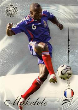 2007 Futera World Football Foil #100 Claude Makelele Front