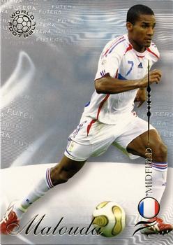 2007 Futera World Football Foil #101 Florent Malouda Front