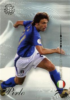 2007 Futera World Football Foil #109 Andrea Pirlo Front