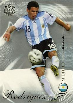 2007 Futera World Football Foil #115 Maxi Rodriguez Front