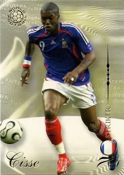 2007 Futera World Football Foil #141 Djibril Cisse Front