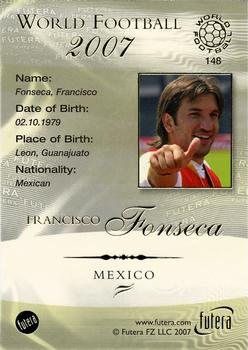 2007 Futera World Football Foil #148 Francisco Fonseca Back