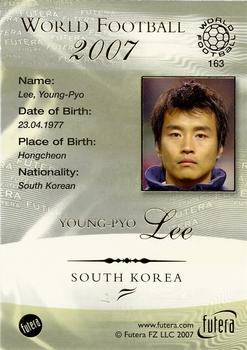 2007 Futera World Football Foil #163 Dong-Gook Lee Back