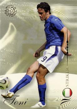 2007 Futera World Football Foil #186 Luca Toni Front