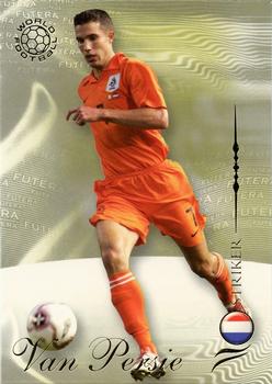 2007 Futera World Football Foil #191 Robin Van Persie Front