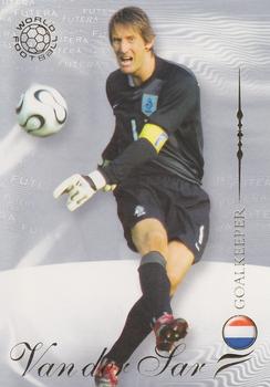 2007 Futera World Football Foil #15 Edwin Van Der Sar Front