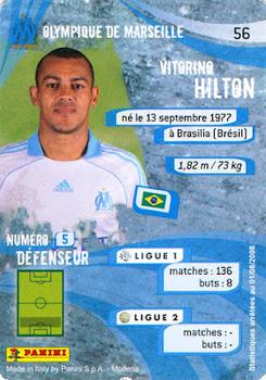 2009 Panini Foot Cards #56 Vitorino Hilton Back