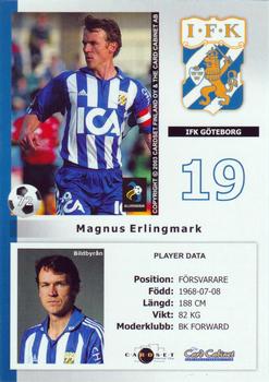 2003 Card Cabinet Allsvenskan #72 Magnus Erlingmark Back