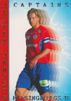 2003 Card Cabinet Allsvenskan - Captains #8 Jesper Jansson Front