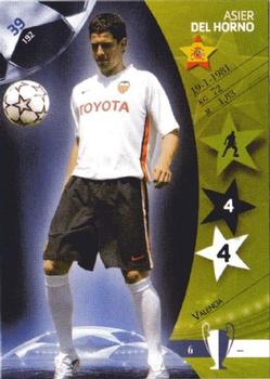 2007 Panini UEFA Champions League #39 Asier Del Horno Front