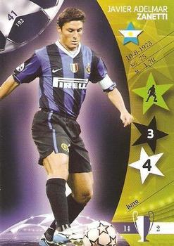2007 Panini UEFA Champions League #41 Javier Zanetti Front
