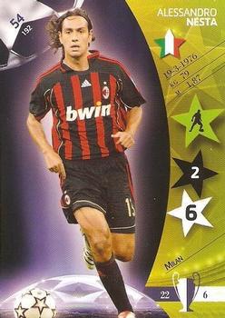 2007 Panini UEFA Champions League #54 Alessandro Nesta Front