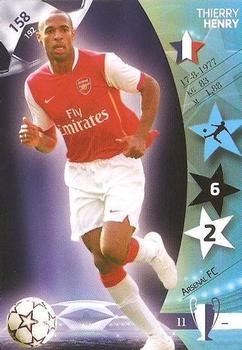 2007 Panini UEFA Champions League #158 Thierry Henry Front