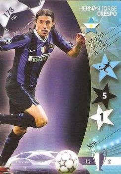 2007 Panini UEFA Champions League #178 Hernan Crespo Front