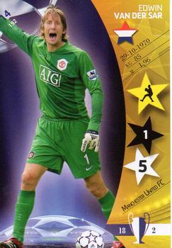 2007 Panini UEFA Champions League #14 Edwin Van Der Sar Front