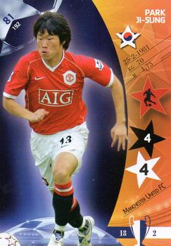 2007 Panini UEFA Champions League #81 Park Ji-Sung Front