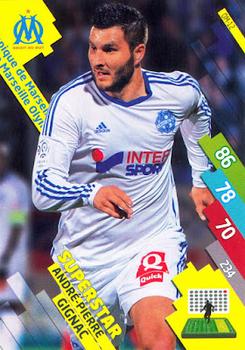2014-15 Panini Adrenalyn XL Ligue 1 #OM-12 Andre-Pierre Gignac Front