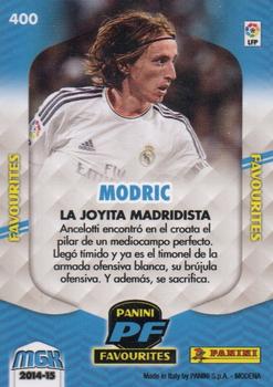 2014-15 Panini Megacracks #400 Modric Back