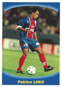 1997-98 Panini SuperFoot Stickers #117. Patrice Loko Front