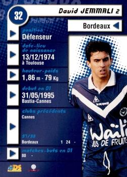 1998-99 DS France #32 David Jemmali Back