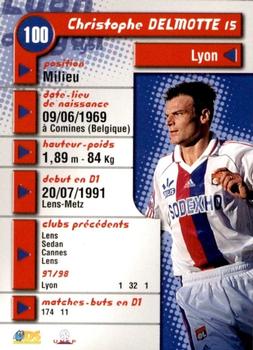 1998-99 DS France #100 Christophe Delmotte Back