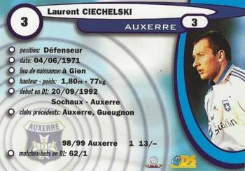 1999-00 DS France Foot #3 Laurent Ciechelski Back