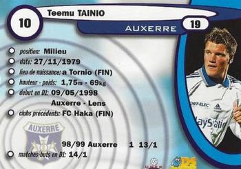 1999-00 DS France Foot #10 Teemu Tainio Back