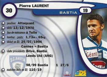 1999-00 DS France Foot #30 Pierre Laurent Back